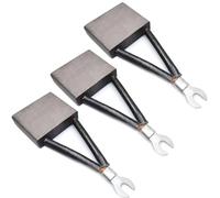 Escobillas De Carbón, 10 Piezas, For Motor De Bomba De Aceite De Carretilla Elevadora Eléctrica, 10 X 25 X 24 Mm