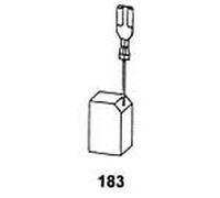 Escobillas de carbón Asein 1167 para Herramientas Eléctricas - 5x8x15,5mm - 0,20x0,31x0,61''