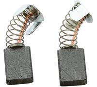 Escobillas de carbón Buildalot ca-07-86613 para Makita Ingletadora MLS100-6,5x13,5x16 mm - Con resorte, cable y conector - Reemplaza partes 181044-0, 181048-2, CB-153, CB-155, CB-161 & JM23000123