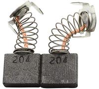 Escobillas de carbón Buildalot ca-17-51052 para Makita Amoladora GA9050R - 7x18x16 mm - Con Dispositivo de desconexión, resorte, cable y conector - Reemplaza partes 191953-5, 191957-7, CB-203 & CB-204