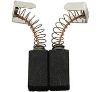 Escobillas de carbón Buildalot Specialty ca-07-67643 para Virutex Fresadora E70N - 6,4x10x19 mm - Con resorte, cable y conector - Reemplaza partes 3017005