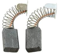 Escobillas de carbón Buildalot Specialty ca-07-84299 para Makita Sierra 5800NB - 6x10x15 mm - Con resorte, cable y conector - Reemplaza partes 181030-1 & CB-100