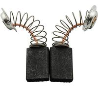 Escobillas de carbón Buildalot Specialty ca-07-85128 para Makita Lijadora PV7000C - 5x11x16,5 mm - Con resorte, cable y conector - Reemplaza partes 191963-2 & CB-303