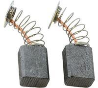 Escobillas de carbón Buildalot Specialty ca-07-88570 para Makita Cepillo KP0800-6x9x12 mm - Con resorte, cable y conector - Reemplaza partes 191940-4 & CB-411