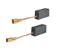 Escobillas de carbón de 5 x 8 x 15 mm, diseño de bajo chispa (1 par) | Se adapta a gws 660, conducción eficiente del motor, material, tamaño de 5 x 8 x 15 mm, reduce el desgaste