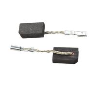 Escobillas de carbón para amoladora angular WQ 1400 / WQ 1000 / WQ Series - 5 x 10 x 16 mm juego de cepillos de repuesto, 2 unidades, construcción de carbono y metal