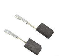 Escobillas de carbón para amoladora angular WQ 1400 y WQ 1000 - Juego de 2 piezas de repuesto, 5 x 10 x 16 mm, fibra de carbono con respaldo de metal, compatible