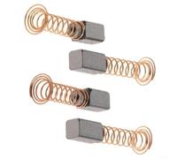 Escobillas de carbón para amoladora eléctrica D3000, juego de 4 unidades, 7,9 x 5,5 x 4,8 mm, construcción de carbono + metal, rendimiento duradero del motor