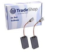 Escobillas de carbón para taladros Bosch GBH 2 S, GBH 2 SE, GBH 2 SR, GBH 25 E, PBH RE, PBH 20 RE, PBH 220 RE, PBH 240 RE/carbón de motor 5 x 8 mm