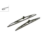 Escobillas Limpiaparabrisas BOSCH 3397118402 Kit Delanteras Audi A3 8L 1,6 74 kW