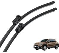 Escobillas limpiaparabrisas Coche para FIAT 500X 2014-2023, Limpia Parabrisas Escobilla Hojas de Repuesto