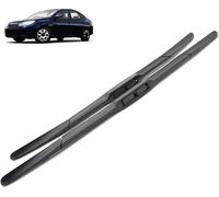 Escobillas limpiaparabrisas Coche para Hyundai Elantra HD 2007-2010, Limpia Parabrisas Escobilla Hojas de Repuesto