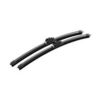 Escobillas Limpiaparabrisas Delanteras Para Jeep Para Wrangler TJ JK JL 1996-2023 2 Unidades Accesorios Para Parabrisas 2000 2010 2016 2019 2021 Hojas Repuesto Limpiaparabrisas(Black,TJ (1996-2007))