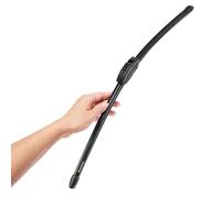 Escobillas Limpiaparabrisas Delanteras para Renault Megane II Phase 2 (2006-2009) | Set de 2 Unidades (600/450 mm) | Goma Natural con Grafito Silencioso | Adaptador W14 (Bayoneta) Incluido