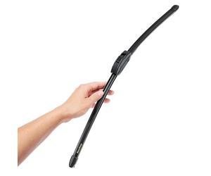 Escobillas Limpiaparabrisas Delanteras para Renault Megane II Phase 2 (2006-2009) | Set de 2 Unidades (600/450 mm) | Goma Natural con Grafito Silencioso | Adaptador W14 (Bayoneta) Incluido