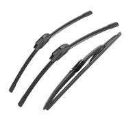 Escobillas Limpiaparabrisas Delanteras Y Traseras 21" 15" 12" Para VW Para Fox Para Suran 2006-2012(2x Front 1x Rear)