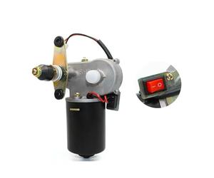 Escobillas limpiaparabrisas eléctricas sin Hueso eléctrico con/sin Interruptor Limpiaparabrisas para Bicicleta eléctrica y Triciclo 12V 48V 60V