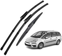 Escobillas limpiaparabrisas, para Citroen C4 Grand Picasso /C4 Picasso 2008 2009 2010 2011 2012 2013 Juego de Ventana Trasera Delantera