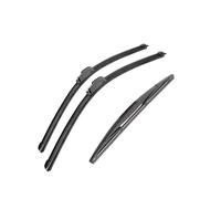 Escobillas Limpiaparabrisas Para Mitsubishi Para Grandis 2003 2004 2005 2006 2007 2008 2009 2010 2011 28 "+ 22" + 12 "limpiaparabrisas Traseros Delanteros Cepillos