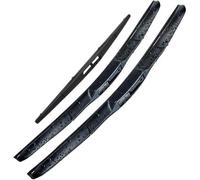 Escobillas Limpiaparabrisas para Nissan Murano Z52 MK3 2014-2023 | Sin Rayas Claro Goma natural recubierta y alma de acero ; todo clima, instalación rápida.