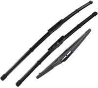 escobillas limpiaparabrisas universales para coche Juego de escobillas limpiaparabrisas delanteras y traseras para Renault para Megane 4