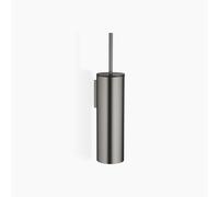 Escobillero Dornbracht, modelo de pared, cabezal negro, 83910979-99, Color: Platino oscuro mate