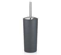 Kela escobillero Gris Mate con contenedor 36,5 cm, escobillero Marta con Cabezal Intercambiable, Juego escobillero