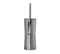 Escobillero msv "miami" de acero inoxidable en color gris