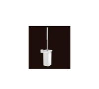 Escobillero para fijar a la pared elaborado en latón de 7x38 cm y acabado cromado KING de Aquore - Otros / Latón / Aquore