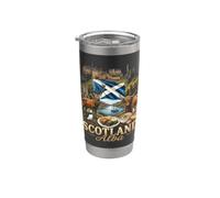 Escocia Alba Viajes a las Tierras Altas de Escocia Vaso térmico de acero inoxidable de doble pared