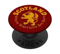 Escocia Donde Nacen los Guerreros PopSockets PopGrip Adhesivo