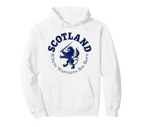 Escocia Donde Nacen los Guerreros Sudadera con Capucha