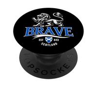 Escocia El león valiente establecido 843 PopSockets PopGrip Adhesivo