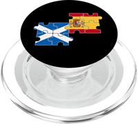 Escocia España Bandera Español Escocés PopSockets PopGrip para MagSafe