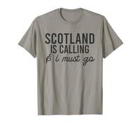 Escocia ESTÁ Llamando & Tengo Que IR Funny Scottish Meme Camiseta