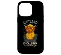 Escocia Llama Arte Ganadero escocés de Las Highland Cow Carcasa para iPhone 14 Pro MAX