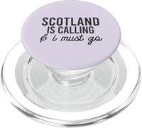 Escocia Llamando & Debo IR Scottish Meme Loch Ness EN LA Parte Trasera PopSockets PopGrip para MagSafe