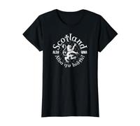 Escocia MMA Alba Gu Bràth Lion Camiseta gráfica económica, Mujer, Negro, S