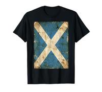 Escocia SCO Scottish Saltire Cruz de San Andrés Vintage Camiseta