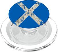 Escocia SCO Scottish Saltire Cruz de San Andrés Vintage PopSockets PopGrip para MagSafe