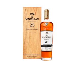 Escocia The Macallan Sherry Oak 25 Years Old Release 2021 con Estuche