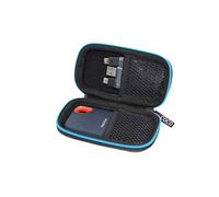 ESCOCO Hard Travel Case Storage Bag for SanDisk Extreme Portable Solid State Drive SSD 250 GB / 500 GB / 1 TB / 2 TB