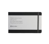 ESCODA Bloc Papel Acuarela A5 - Cuaderno Libreta Horizontal 21x13,5cm Papel 200 gr 60 Páginas Serie L 200-20 Grano Fino Sketchbook.