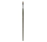 Escoda Modernista Series 4050 Long Handle Bright Artist Oil & Acrylic Brush, 0, Moongoose Sintético