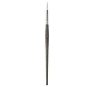 Escoda Perla Series 1430 - Pincel de acuarela redondo de mango corto, 4, filamento Toray blanco