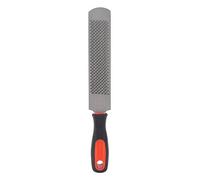 Escofina de pezuña de 8 pulgadas, acero al carbono, lima ergonómica de herradura, raspa de pezuña, lima de pezuña, herramienta de corte de herradura con mango flexible para caballos