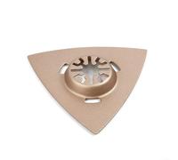 Escofina triangular de carburo de precisión de 80 mm para molienda gruesa de materiales de relleno, azulejos, hormigón y aplicaciones de madera