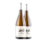 Escolinas Castaño Blanco Albarín Vino de Calidad de Cangas 75 cl Vino blanco (Caja de 2 Botellas de 75 cl)