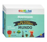Escolinha Montessori Meu Primeiro BOX de ATIVIDADES: Mundo