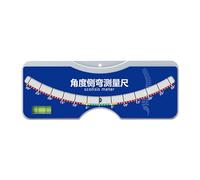 Escoliómetro con medidor horizontal de escoliosis de burbujas 0-30° para evaluación de alineación espinal y asistencia de alineación, medidor de escoliosis con burbuja